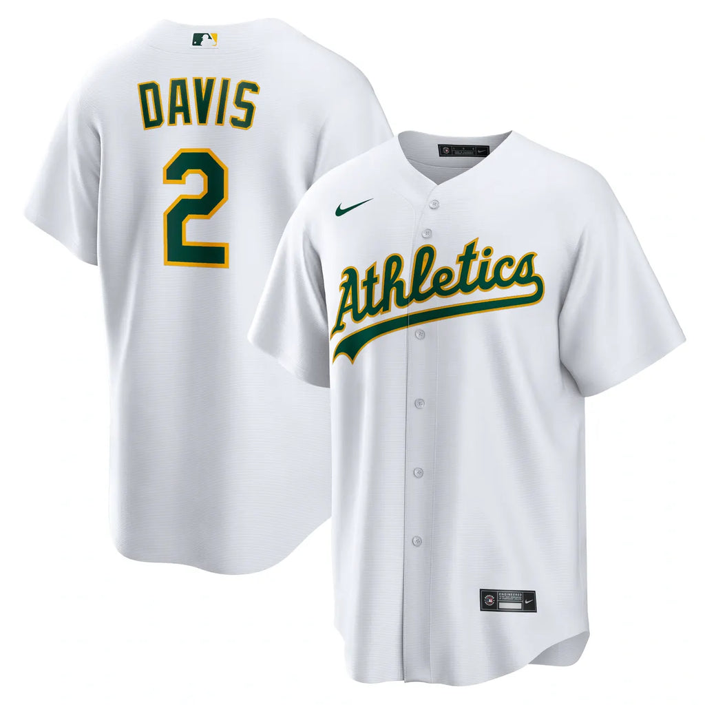 Nike Oakland A's Davis #2 Jersey - Hình 2