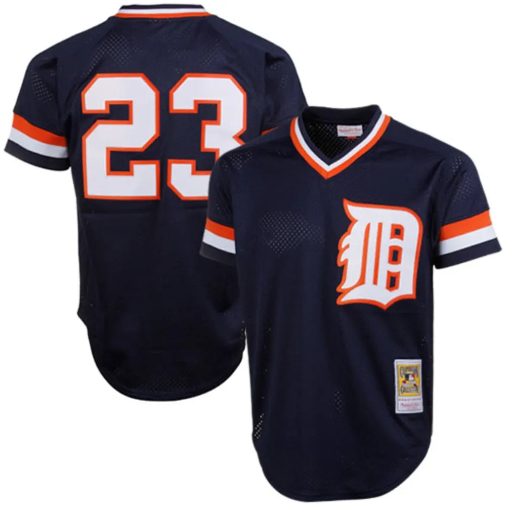 Tigers Navy Throwback Jersey