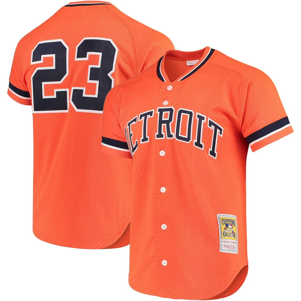 Tigers Orange Throwback Jersey