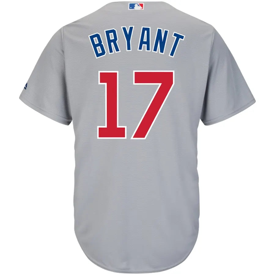 majestic Bryant Cubs Gray Jersey - Hình 3