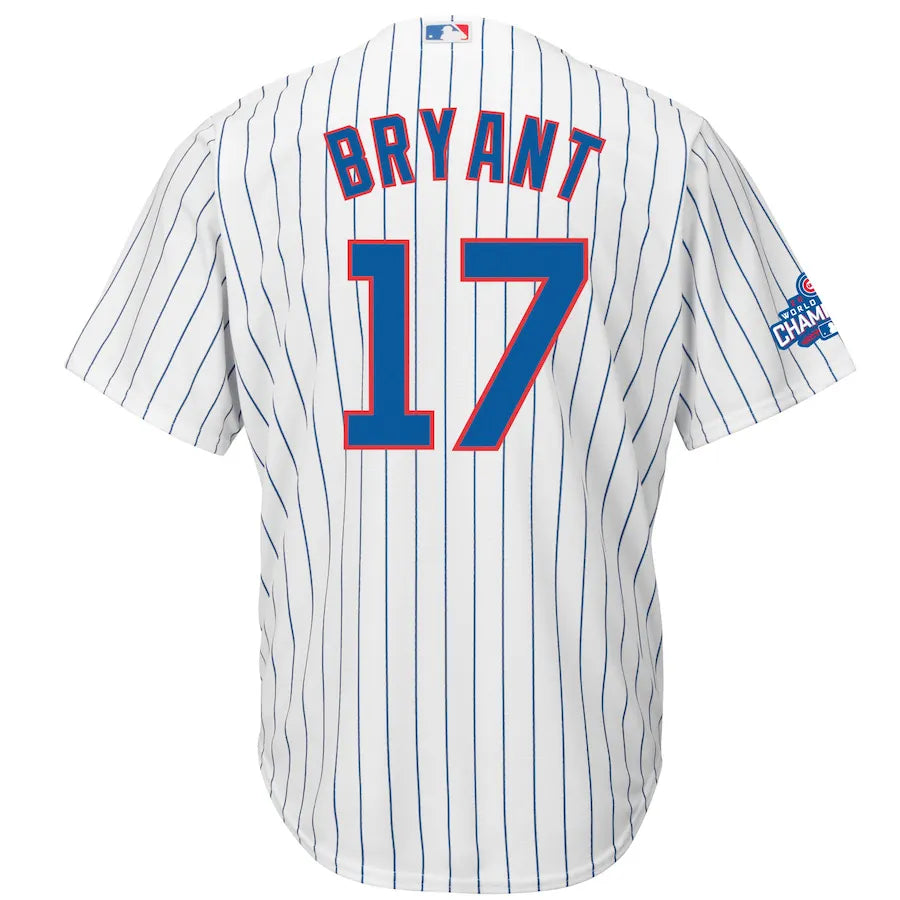 majestic Bryant Cubs Pinstripe Jersey - Hình 3