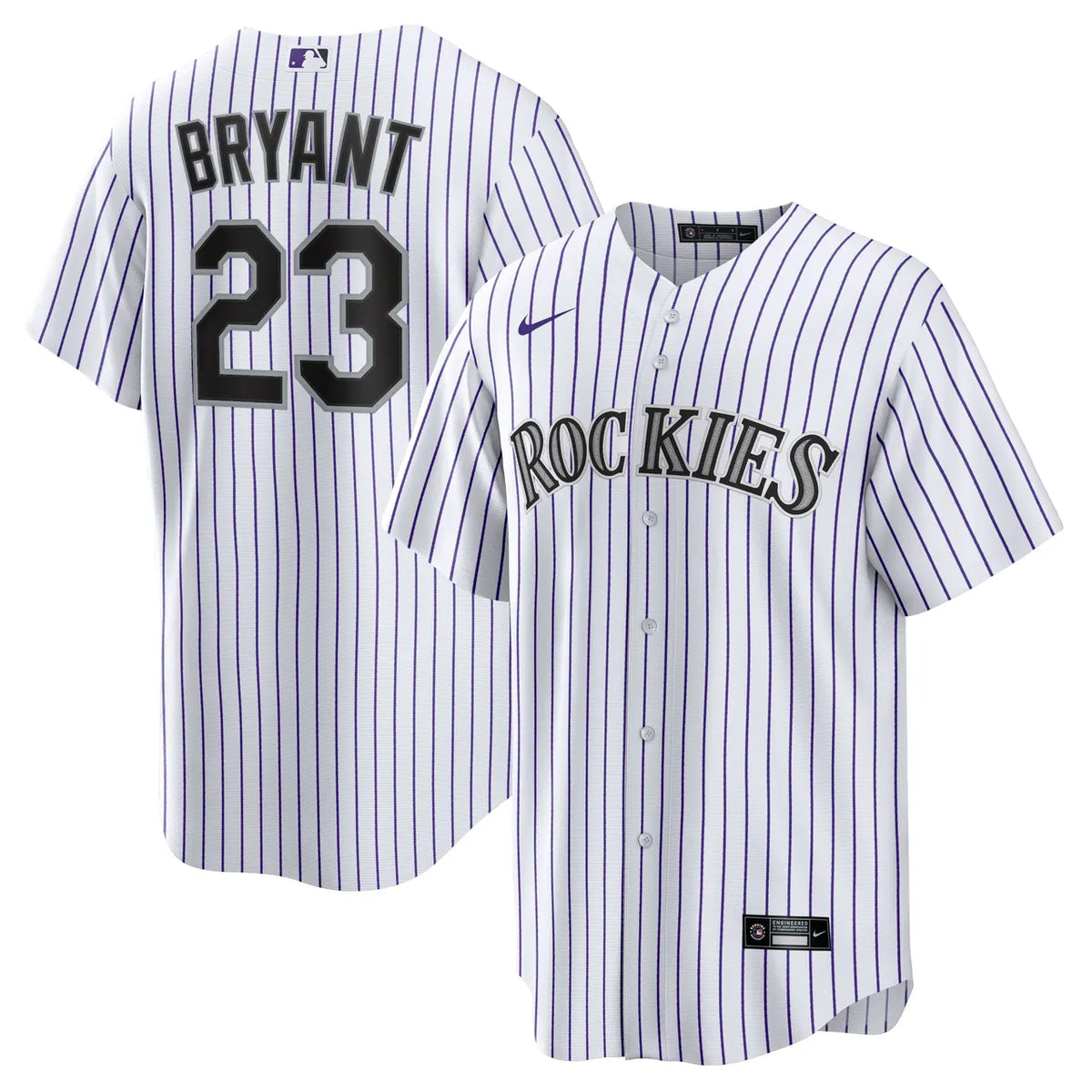 Bryant Rockies Pinstripe Jersey nike