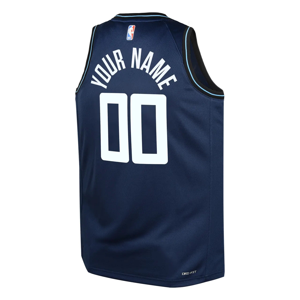 Clippers Navy Custom Jersey nike - Hình 3