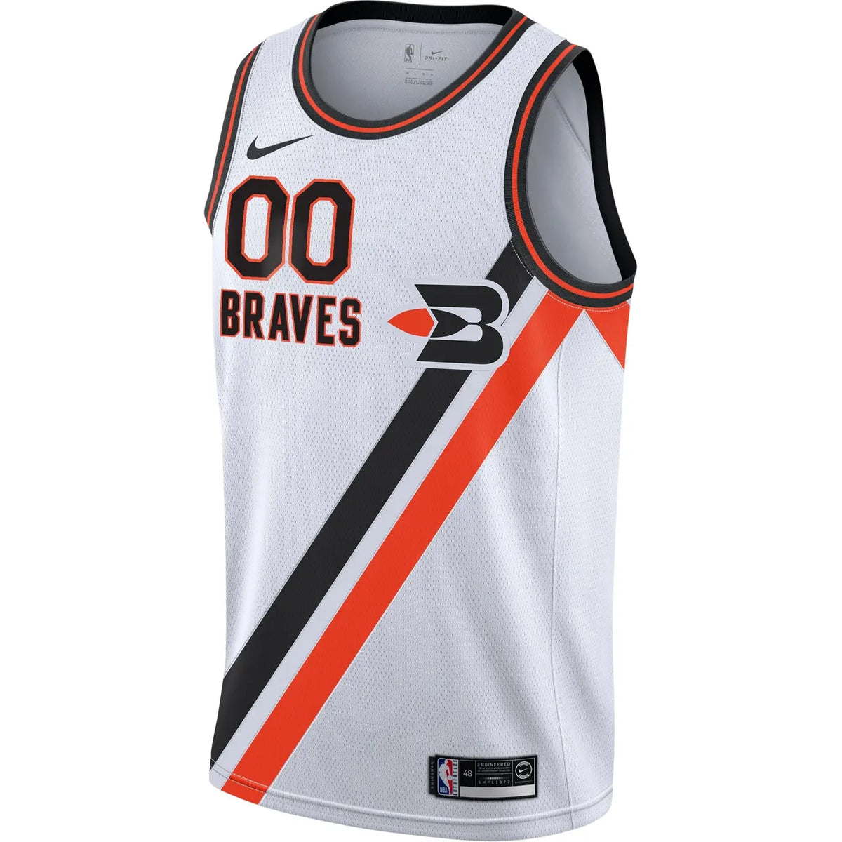 Braves Nike White Jersey - Hình 2