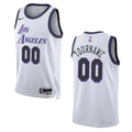 Lakers White Purple Jersey
