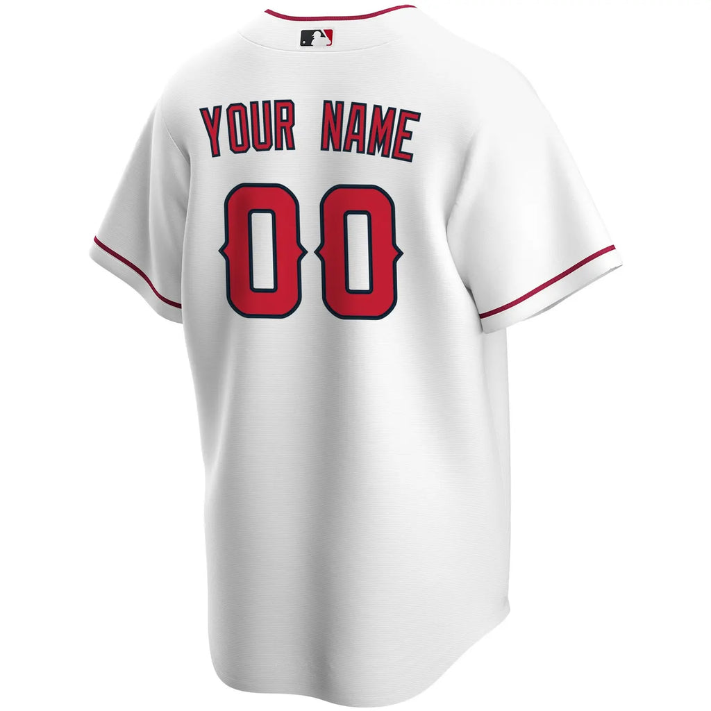 Angels Personalized White Home Jersey - Hình 4