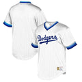 Dodgers White Mesh Jersey