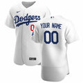 personalize Nike Dodgers White Custom Jersey