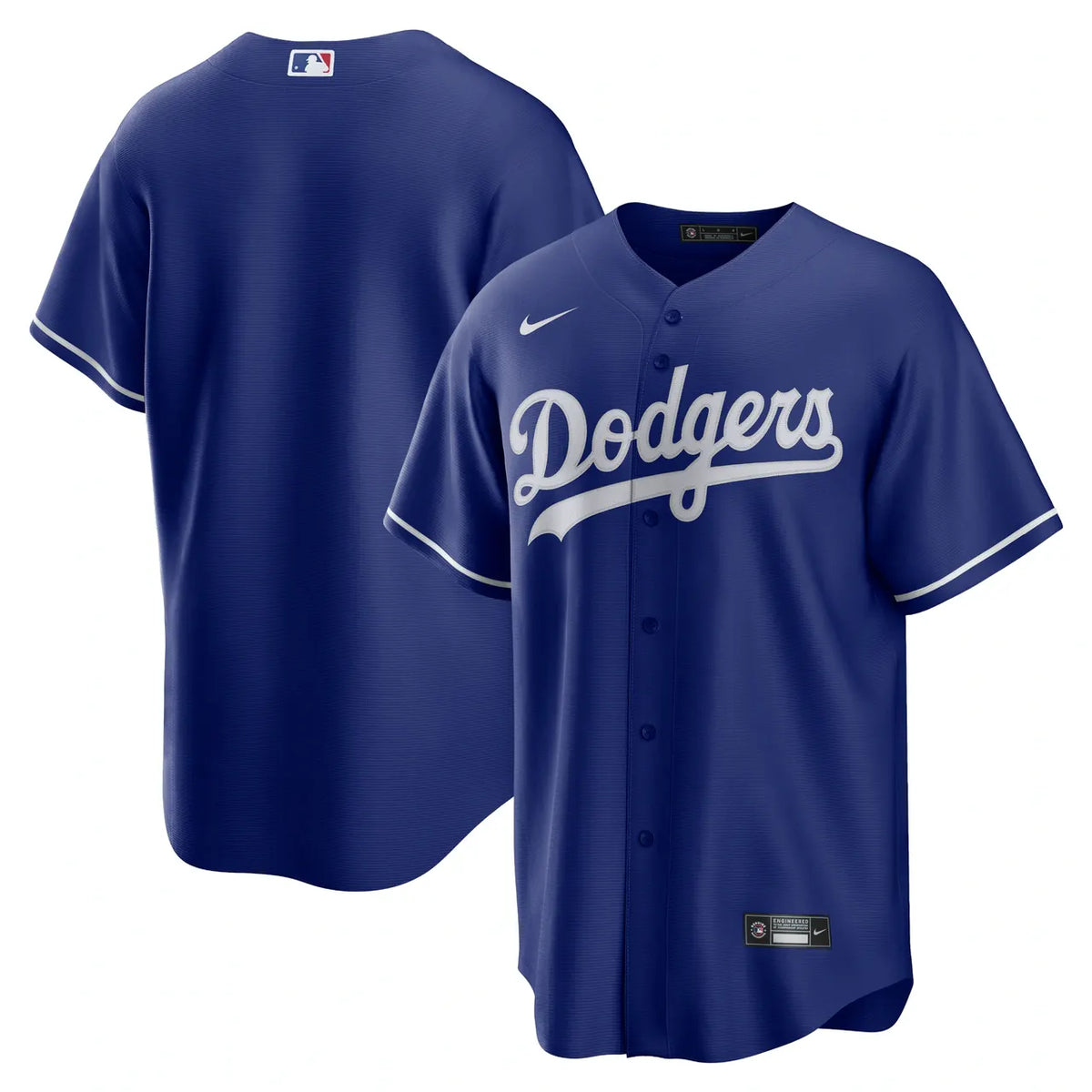 nike authentic Dodgers Royal Blue Jersey - Hình 2