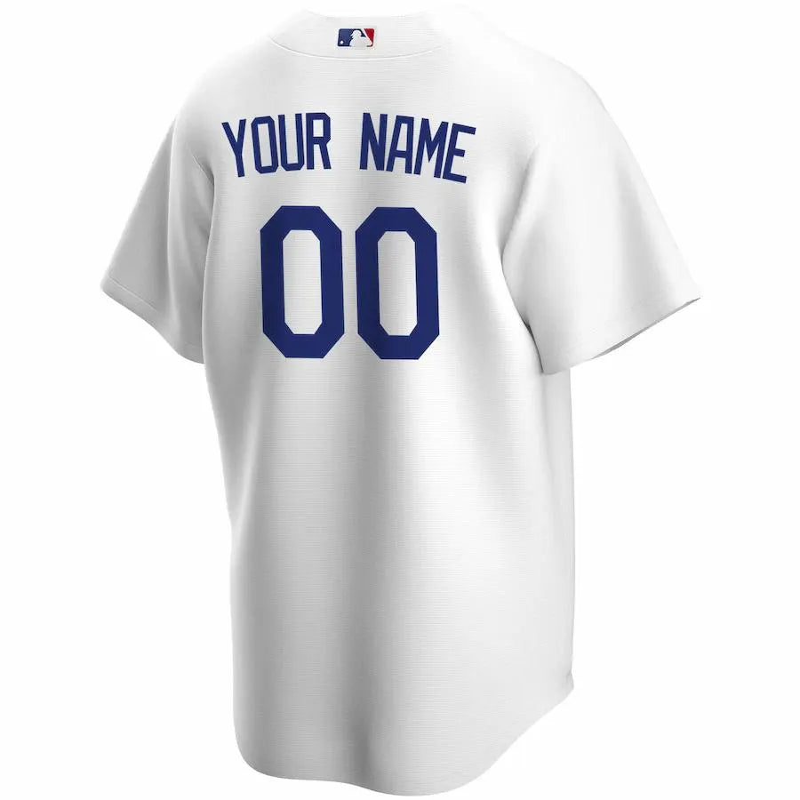 nike personalize Dodgers White Custom Jersey - Hình 3