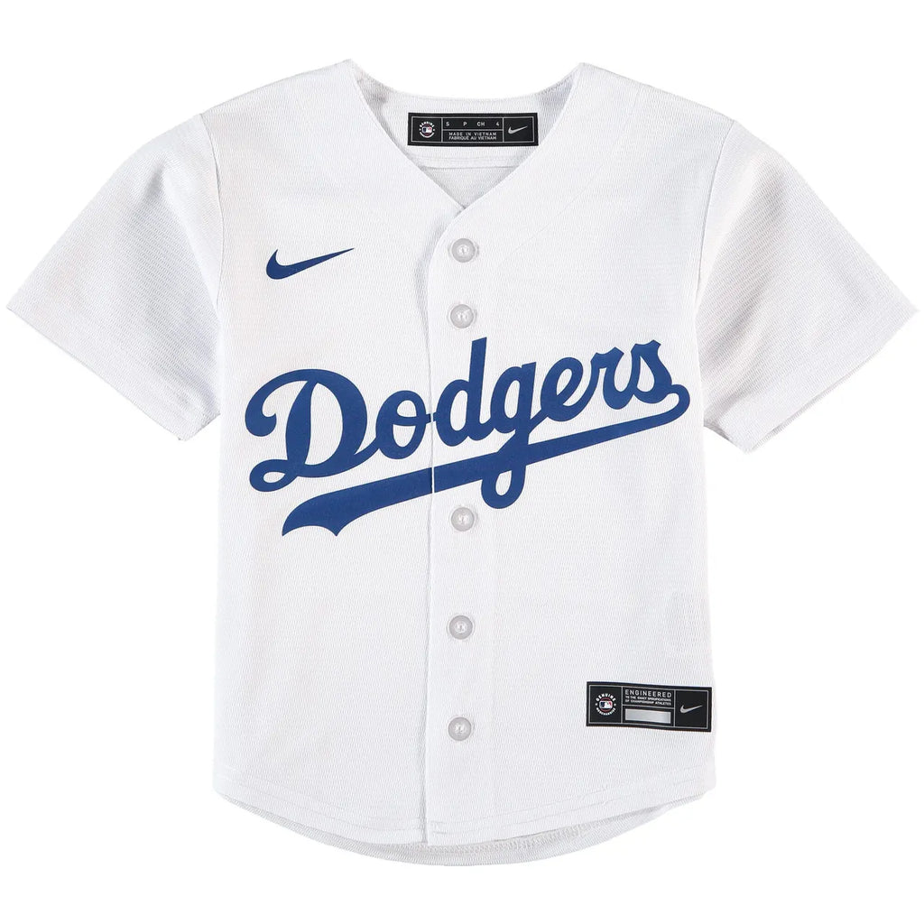 Dodgers Youth Home Jersey - Hình 3
