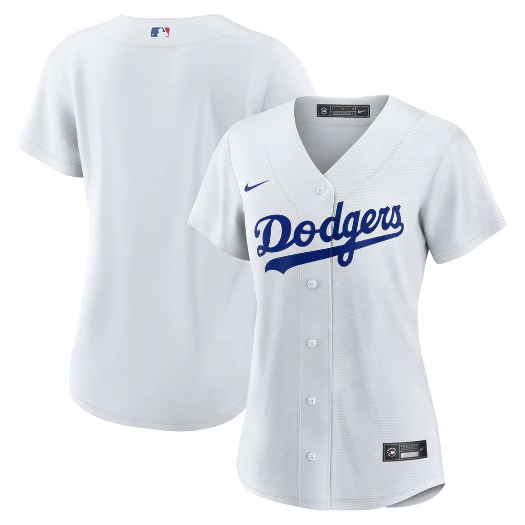 Nike Dodgers White Women's Jersey - Hình 2