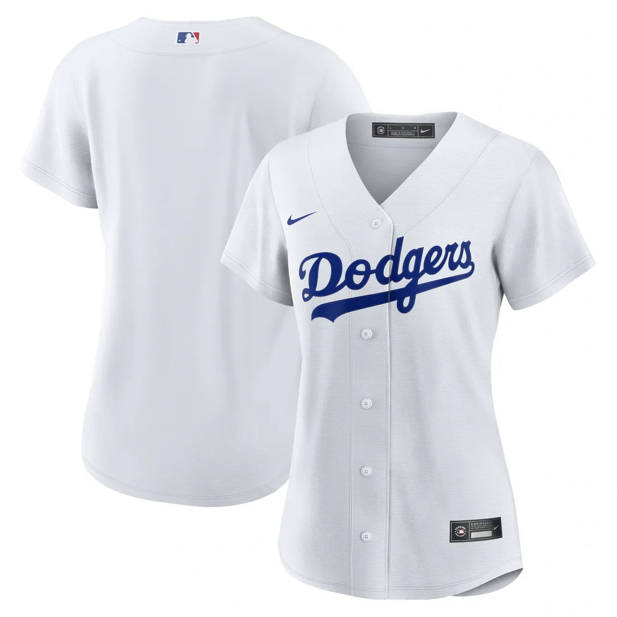 Nike Dodgers White Women's Jersey - Hình 2
