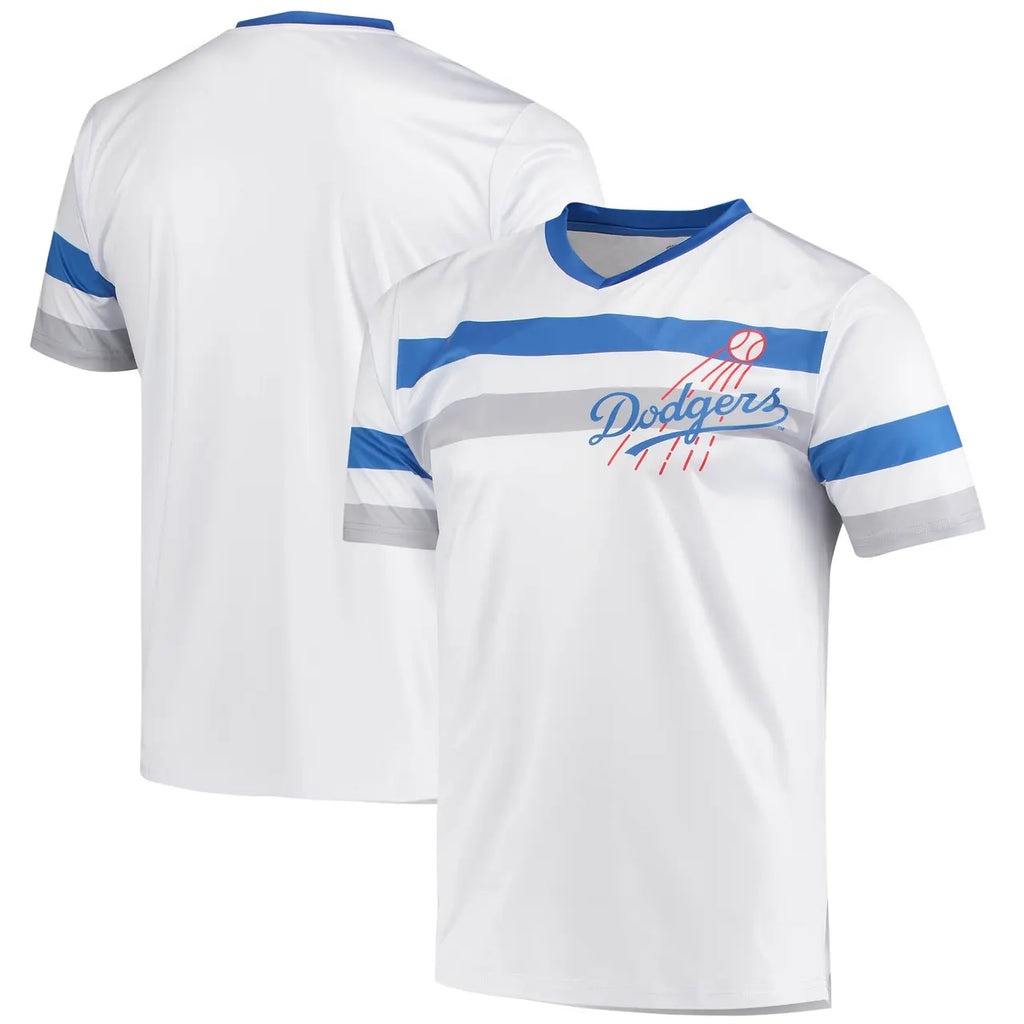 Dodgers White Throwback Jersey - Hình 2