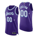 Lakers Purple Custom Jersey nike