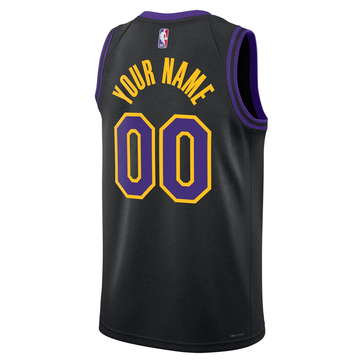 Lakers Black City Jersey - Hình 3