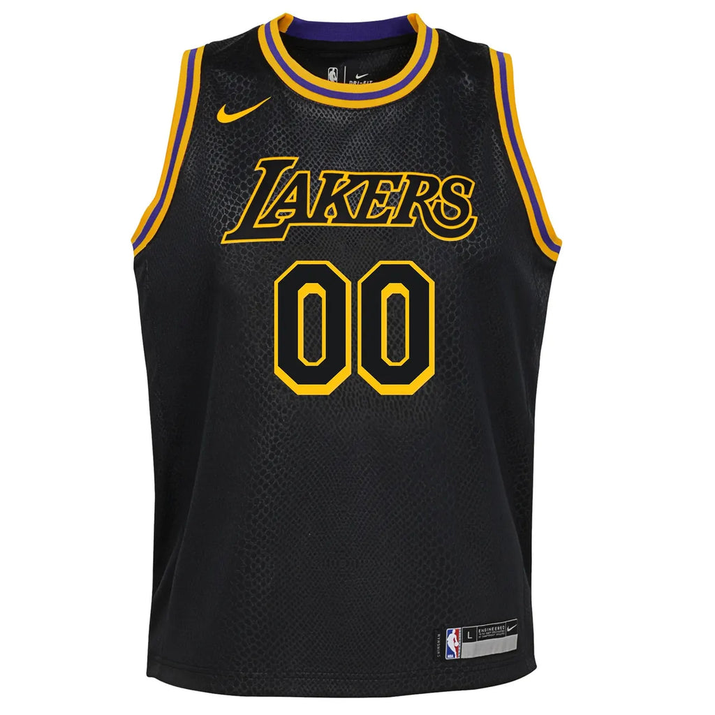 Lakers Black Snakeskin Jersey - Hình 2