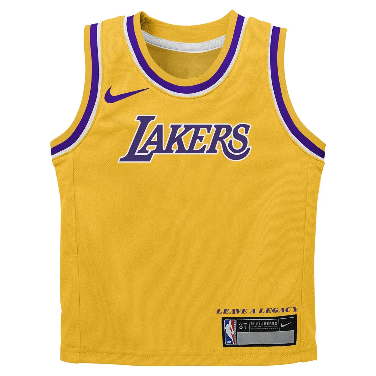 Lakers Gold Youth Jersey - Hình 2