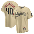 nike Bumgarner D-backs Serpientes Jersey