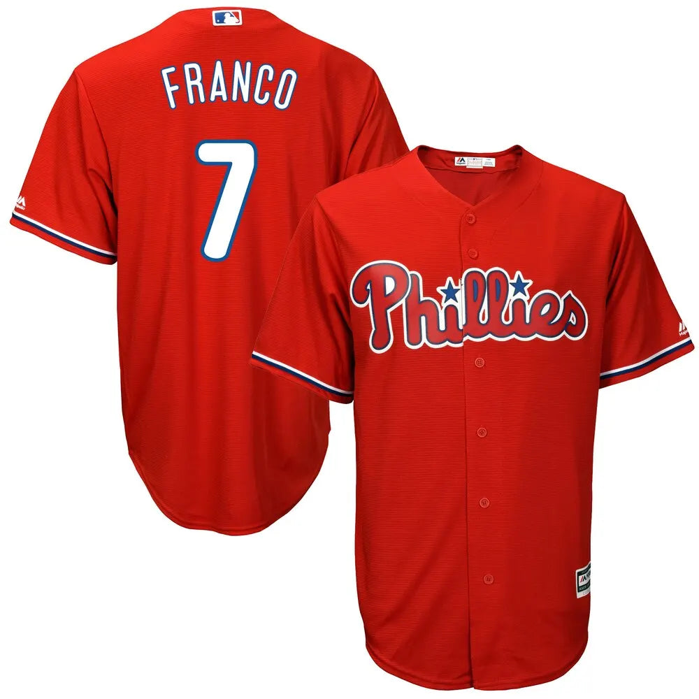 Franco Phillies Red Jersey
