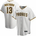 authentic Nike Machado Padres Pinstripe Jersey