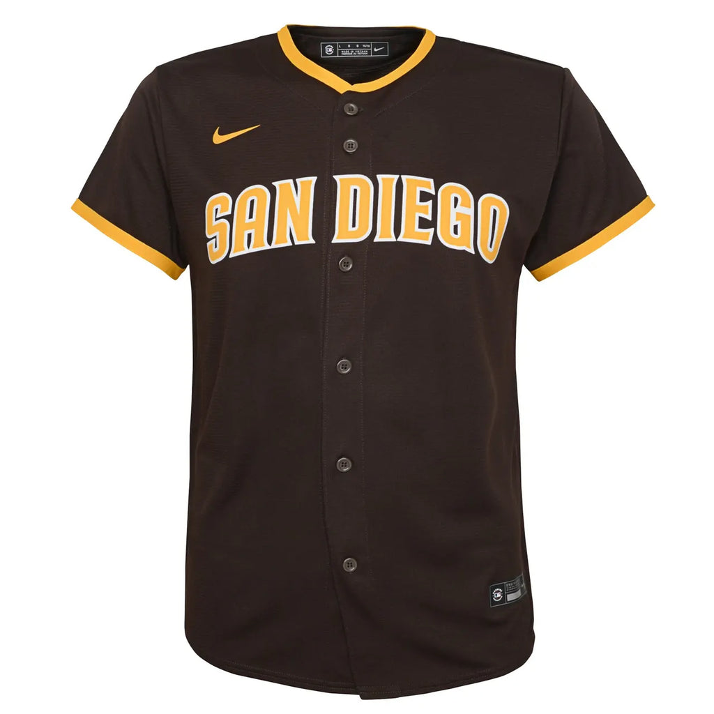 nike Machado Padres Brown Jersey - Hình 3