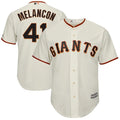 Majestic Melancon Giants Cream Jersey
