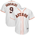 Gonzalez Astros White Jersey