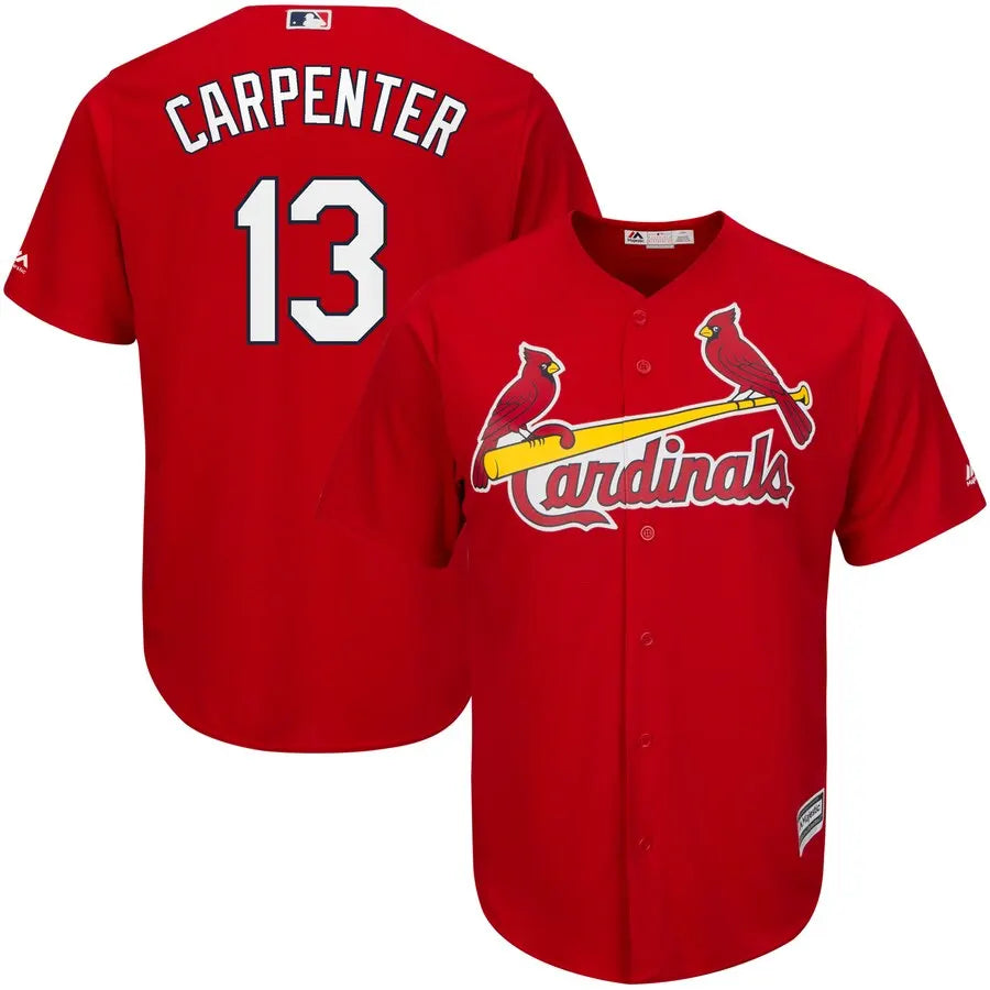 majestic Carpenter Cardinals Red Jersey