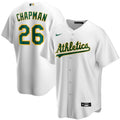 Chapman A's White Jersey