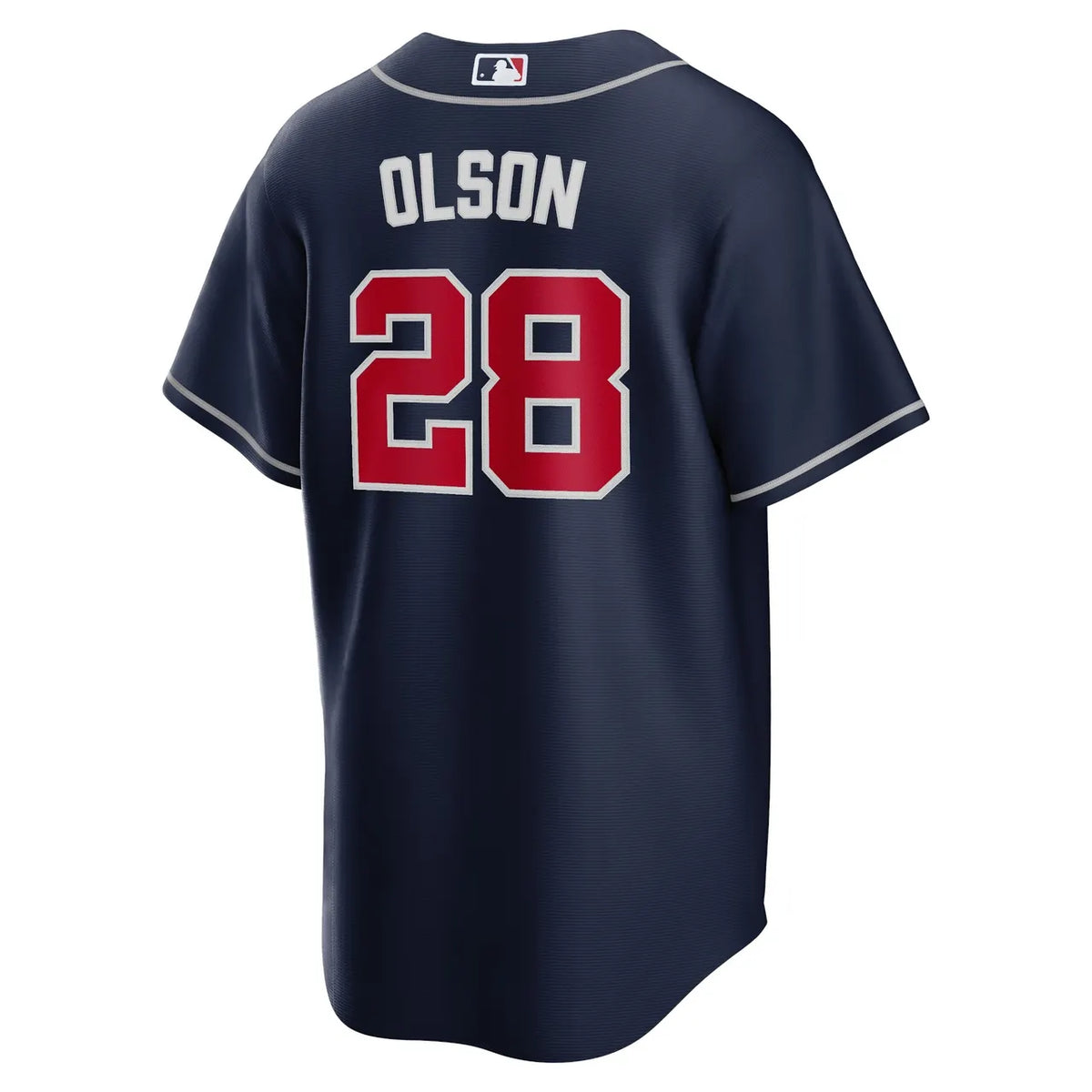 Matt Olson Braves Navy Jersey - Hình 2