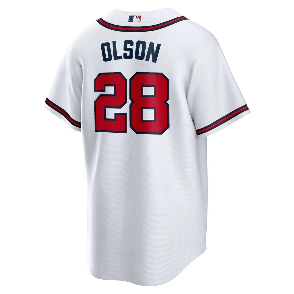 Matt Olson Braves Navy Jersey - Hình 7