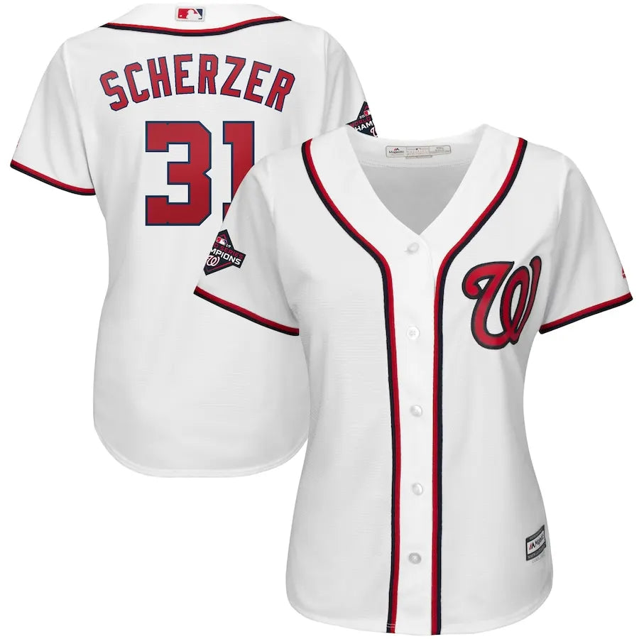 Scherzer Nationals Women's Jersey