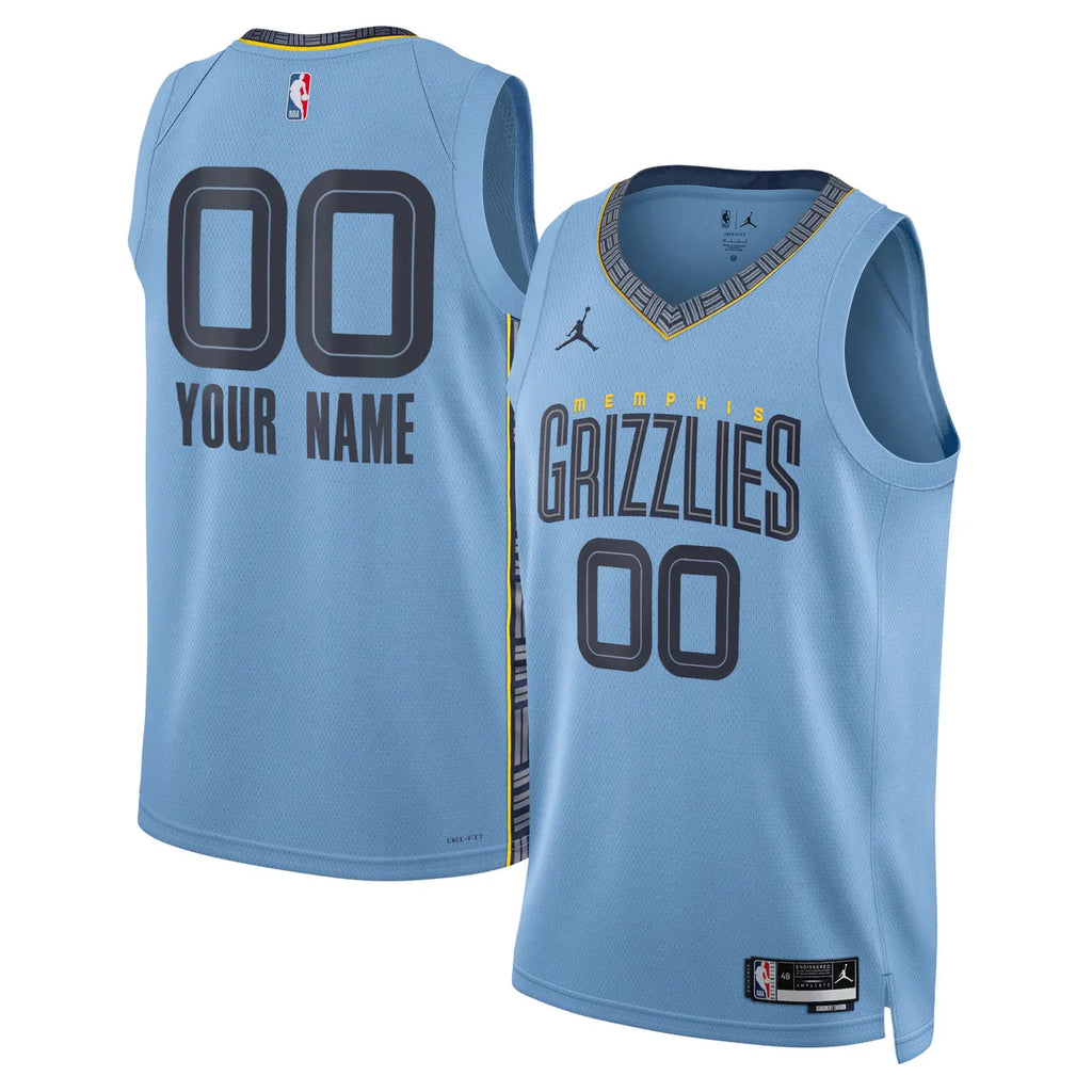 Memphis Grizzlies Light Blue Jersey