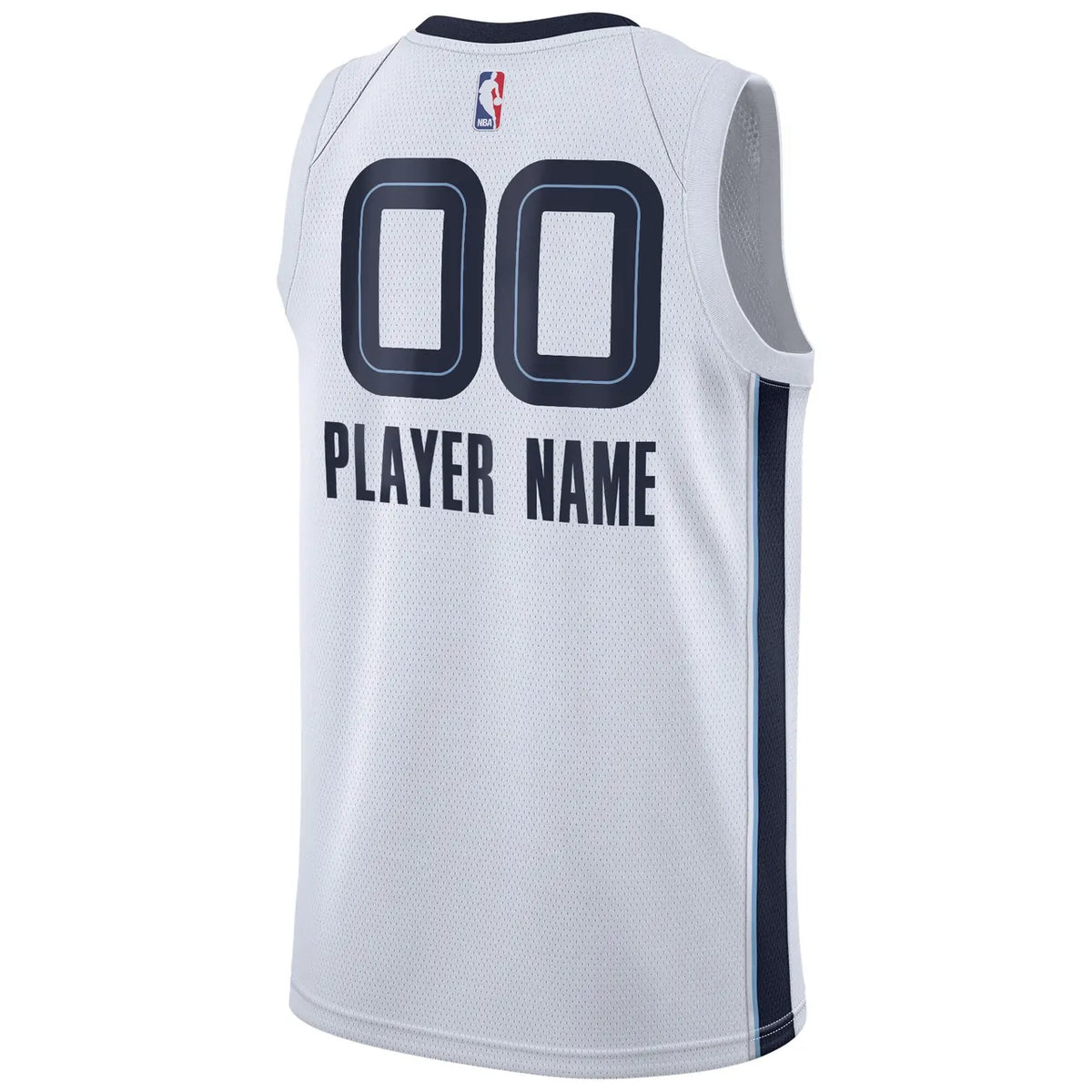 nike personalize Grizzlies White Custom Jersey - Hình 4