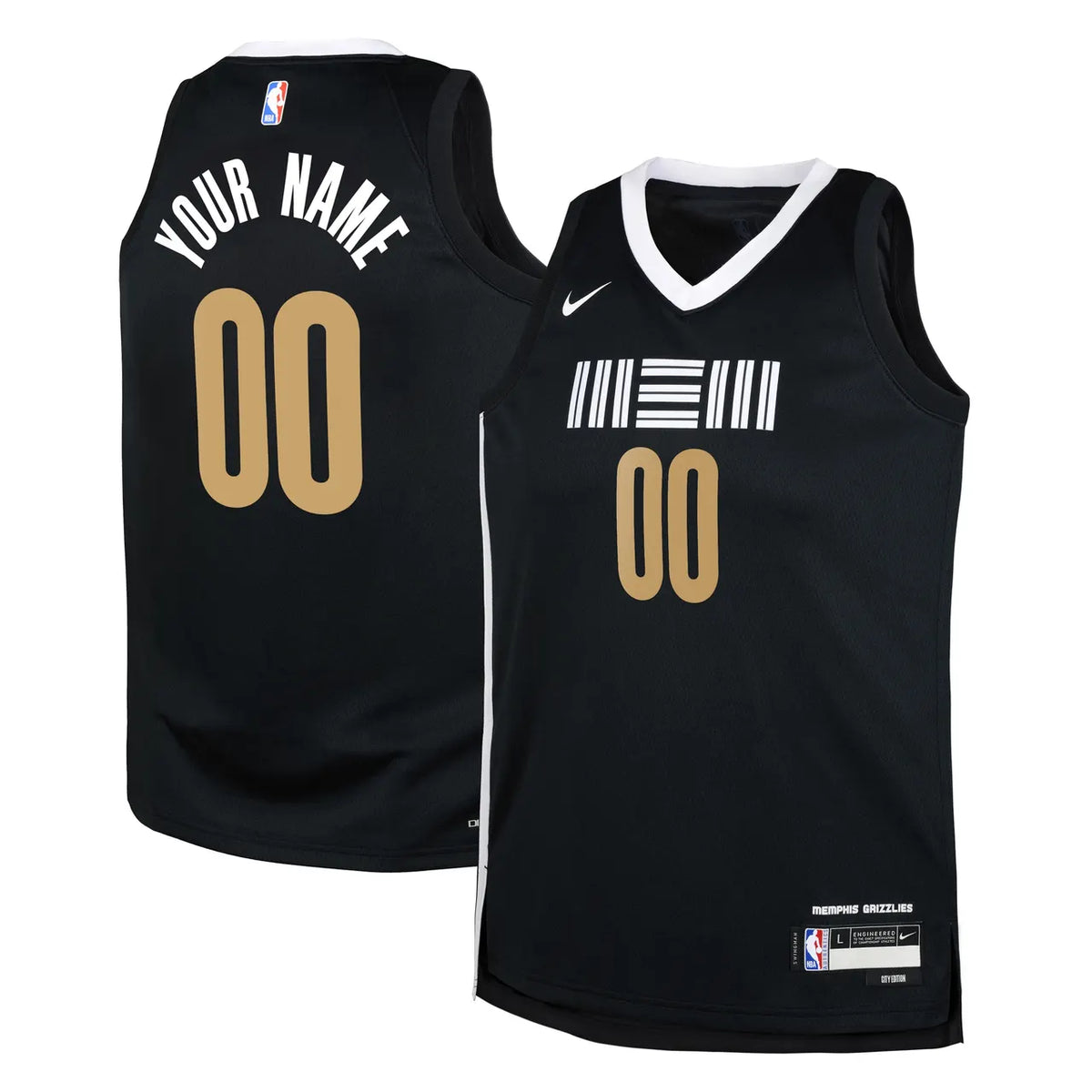 Grizzlies Black City Edition Jersey