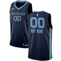 Grizzlies Navy Icon Custom Jersey