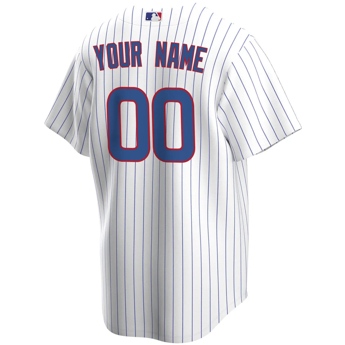 Cubs Pinstripe Custom Jersey - Hình 3