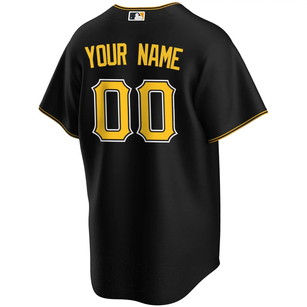 Pirates Black Custom Jersey nike - Hình 3