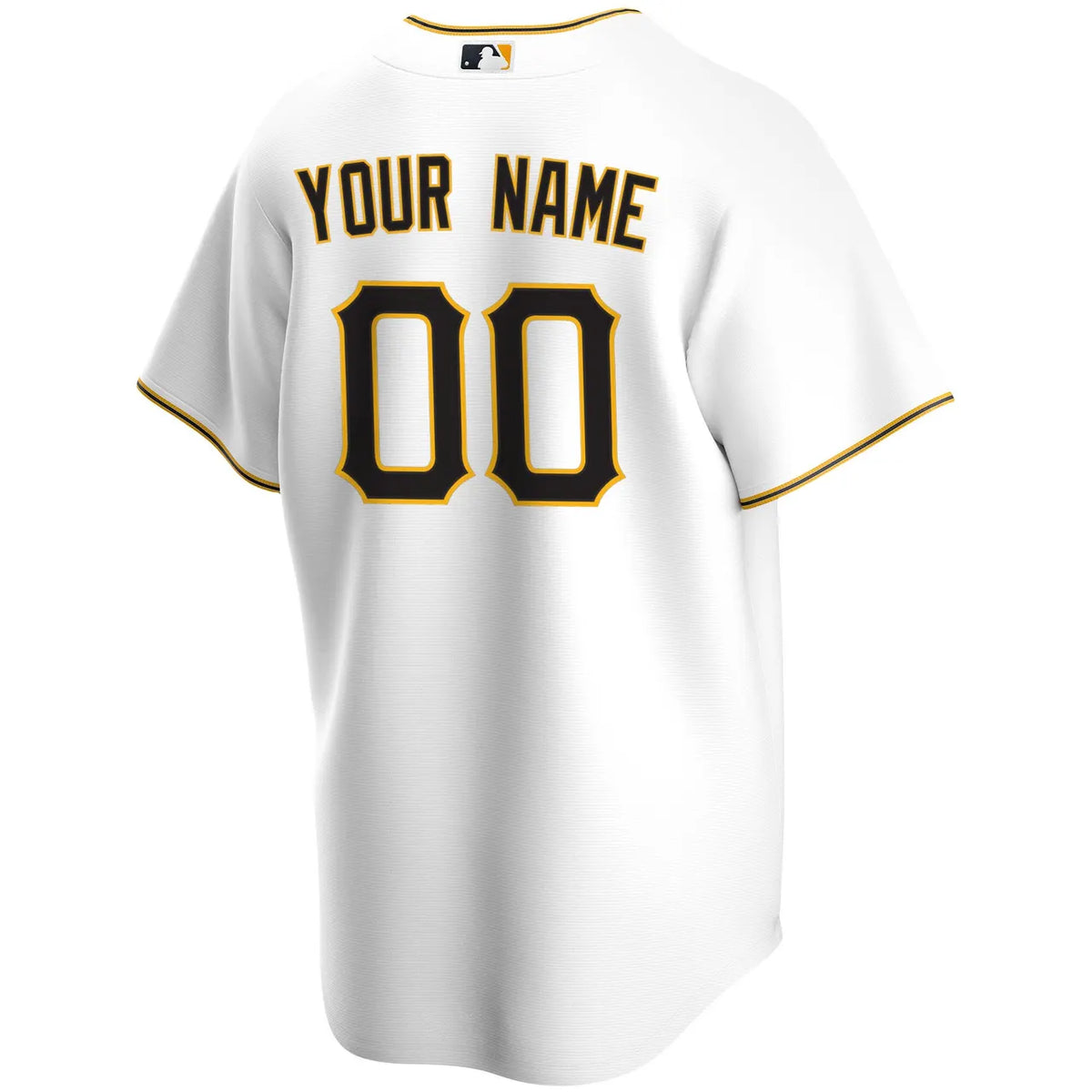 personalize Nike Pirates White Custom Jersey - Hình 3