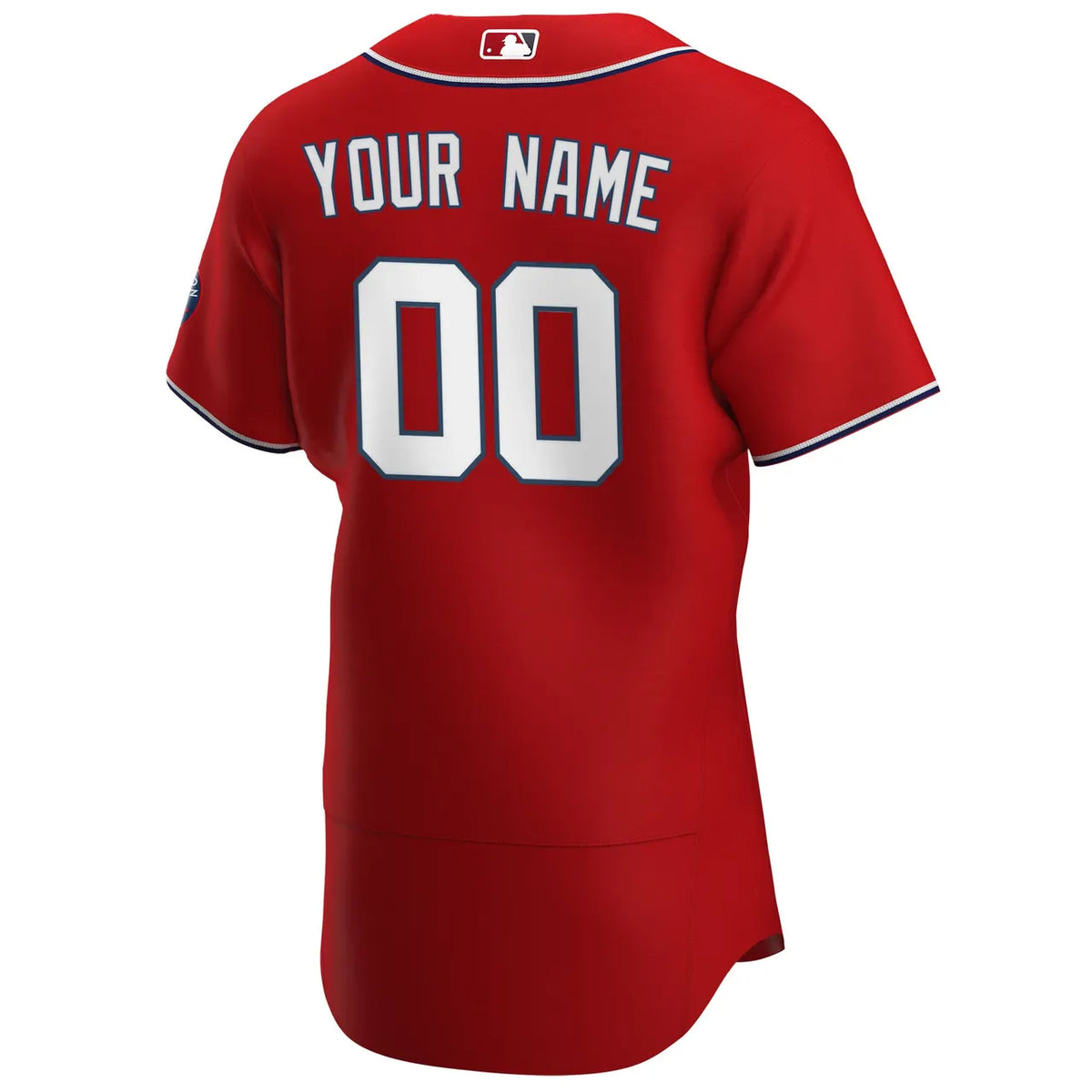 Nationals Red Custom Alternate Jersey - Hình 3