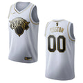 Knicks White Golden Jersey