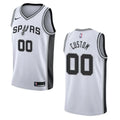 Spurs Custom White Jersey