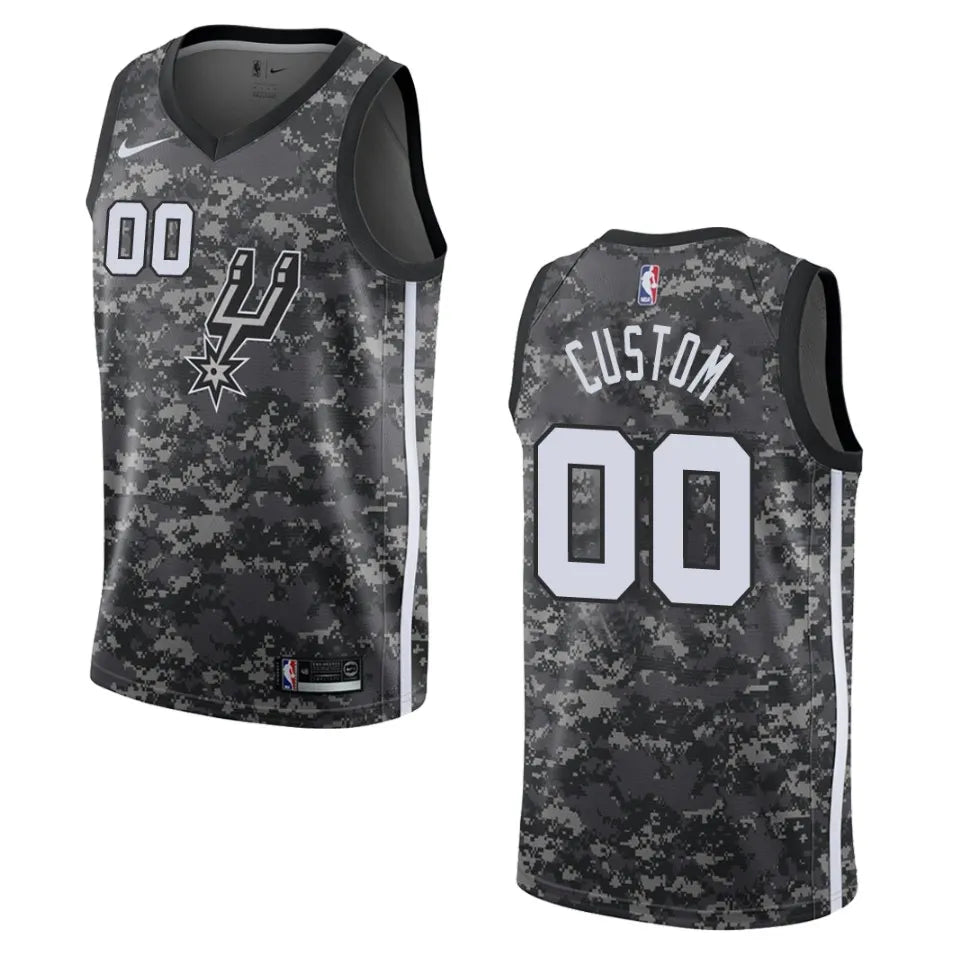 Spurs Custom Camo Jersey