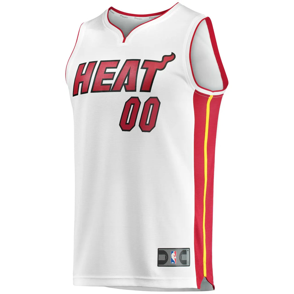 Heat White Custom Finals Jersey - Hình 3