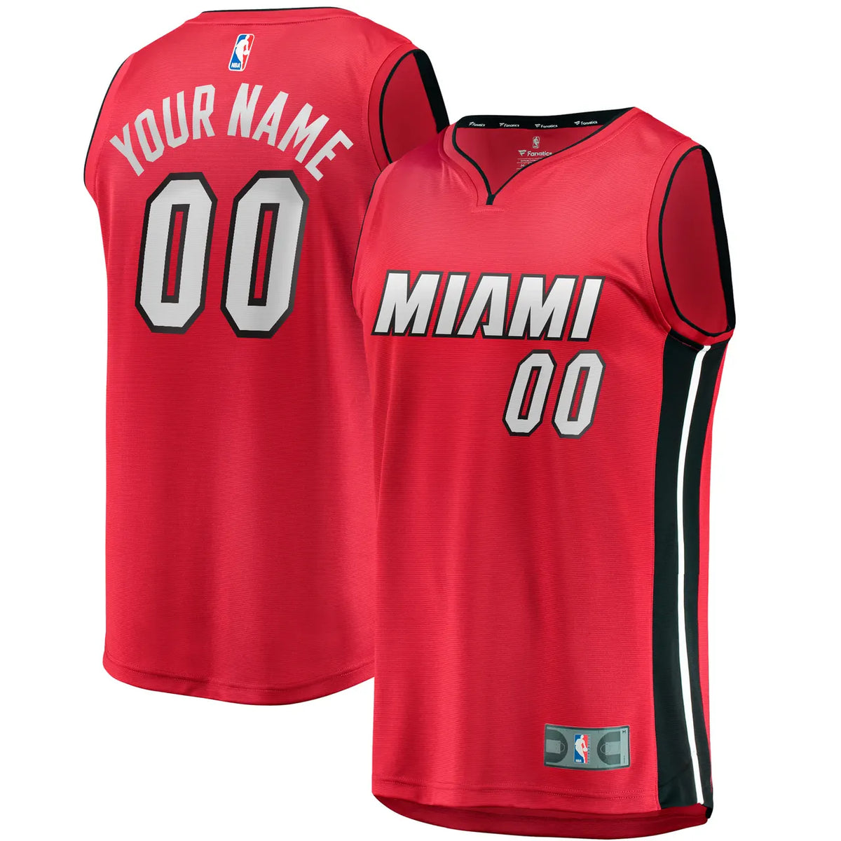 Miami Heat Red Custom Jersey