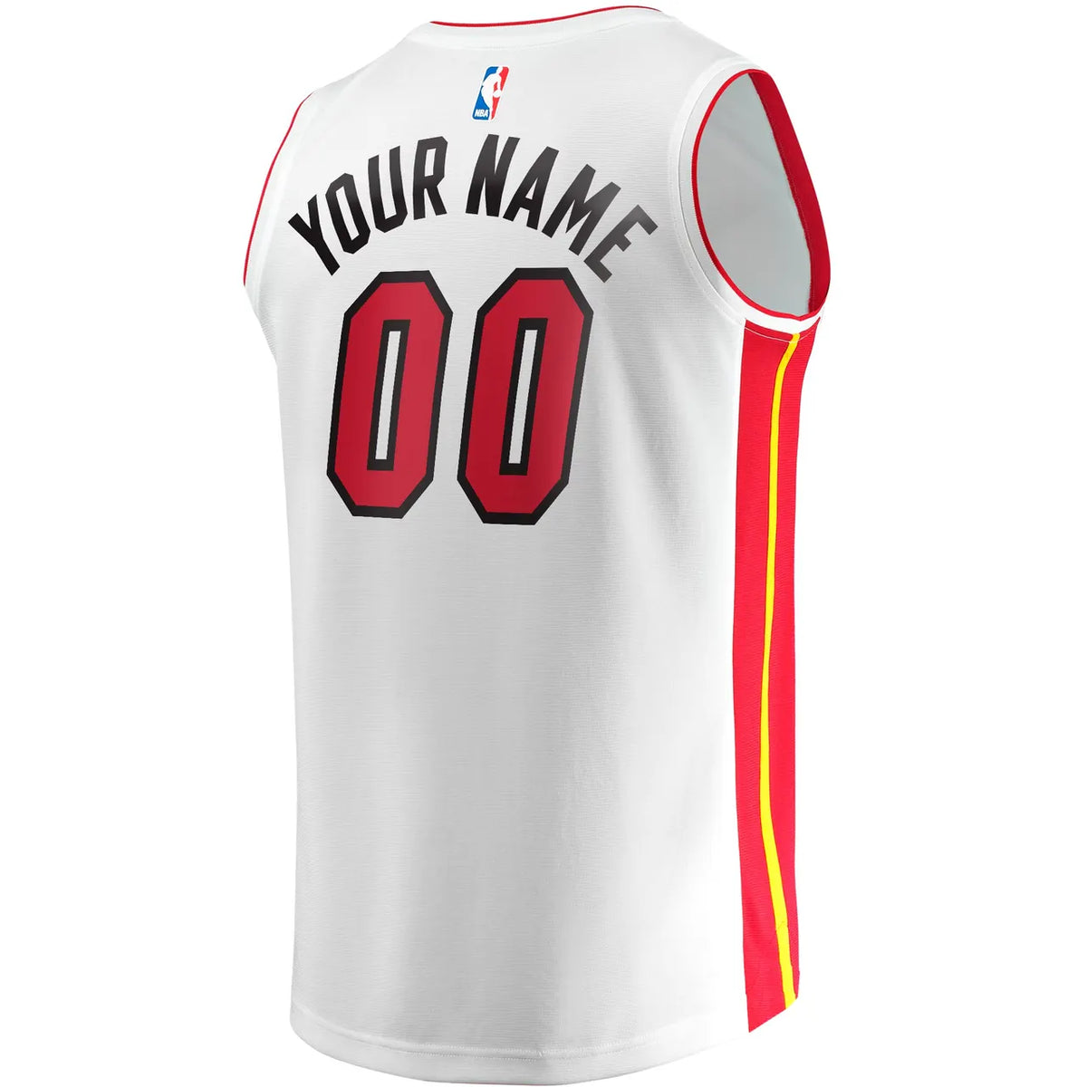 Heat White Custom Jersey fanatics - Hình 4