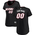 fanatics miami Heat Black Custom Jersey