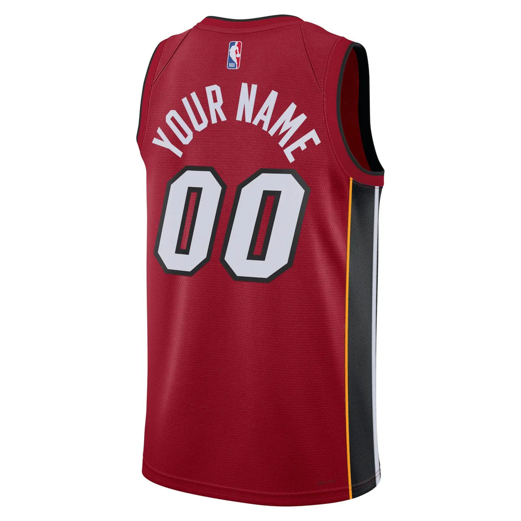 Heat Maroon Custom Jersey - Hình 4