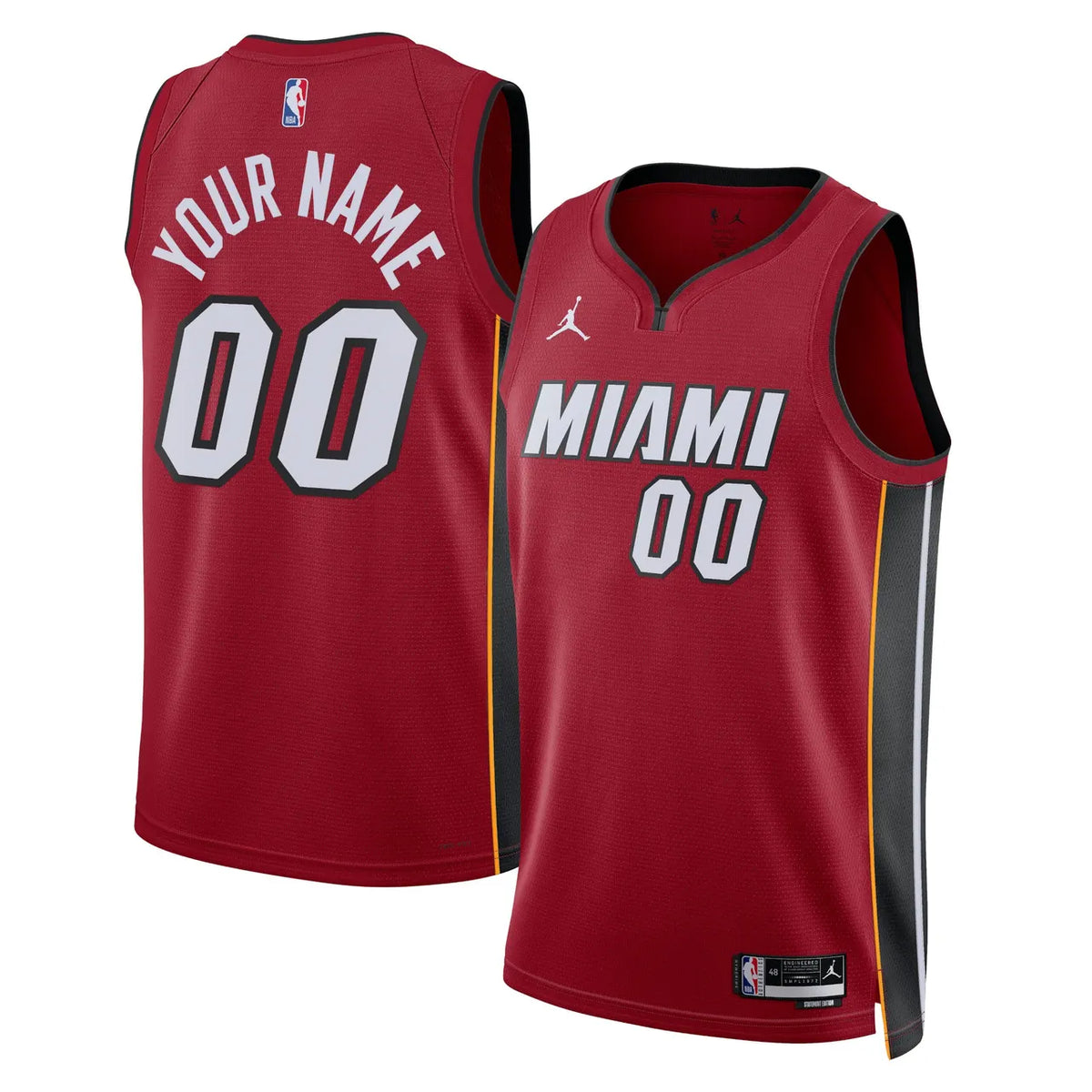 Heat Maroon Custom Jersey